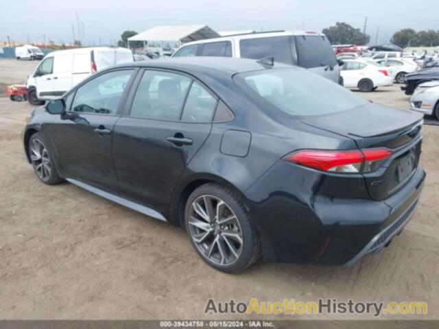 TOYOTA COROLLA XSE, 5YFT4MCE7NP101243