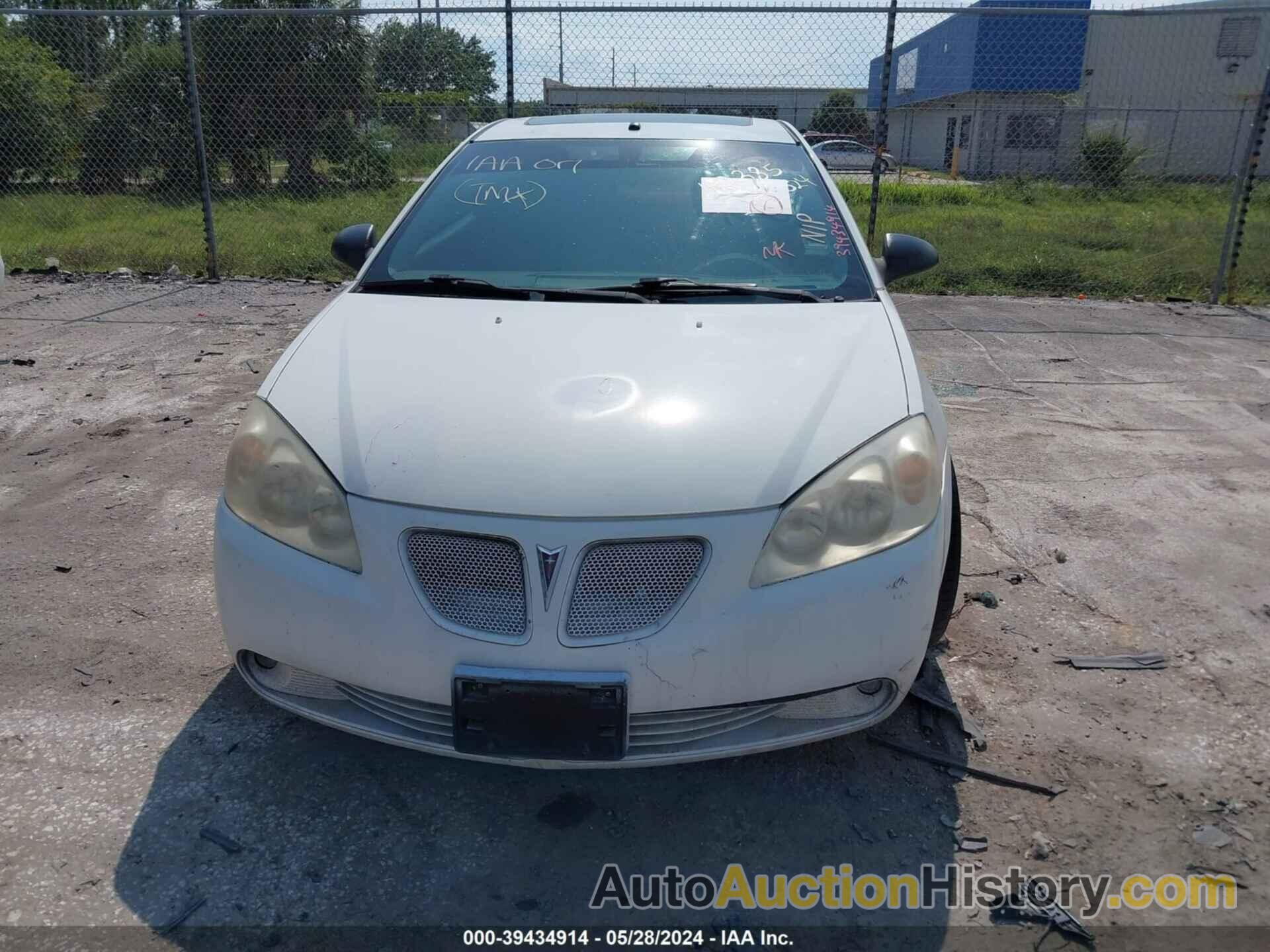 PONTIAC G6 GT, 1G2ZH158764182385