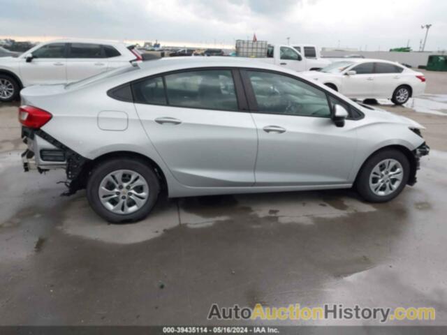 CHEVROLET CRUZE LS, 1G1BC5SM1K7148996