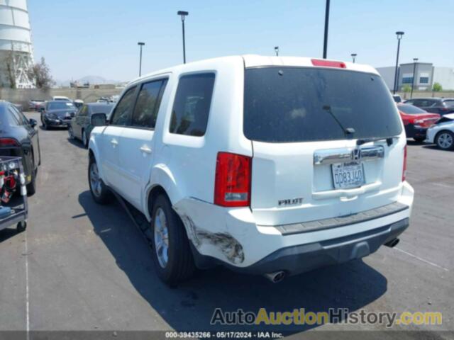 HONDA PILOT EX-L, 5FNYF3H56FB003515