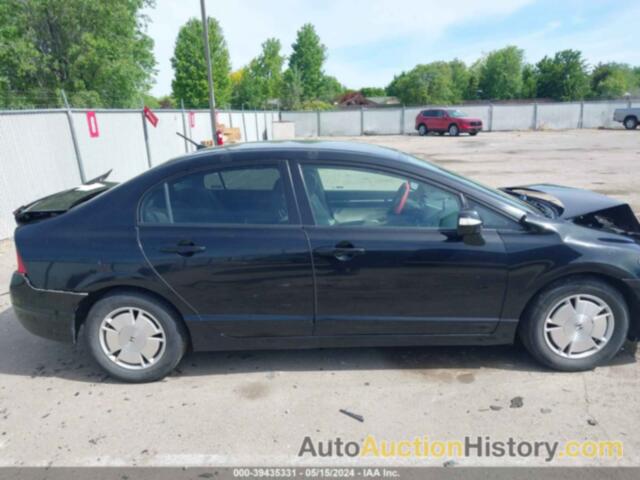 HONDA CIVIC HYBRID, JHMFA36219S003121