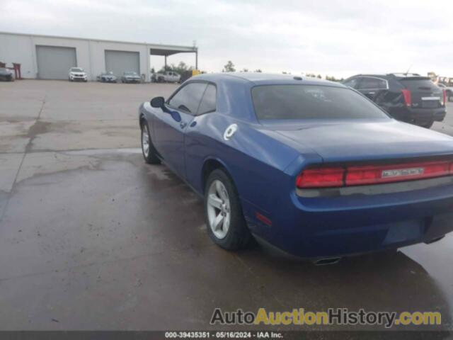 DODGE CHALLENGER SXT, 2C3CDYAG4CH292171