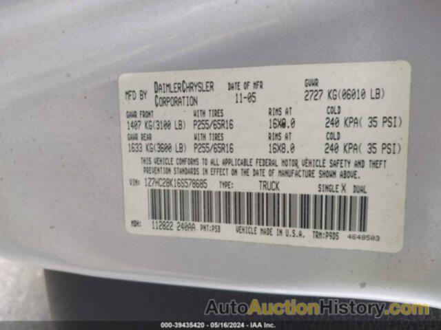 MITSUBISHI RAIDER LS, 1Z7HC28K16S578685