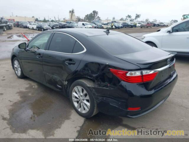 LEXUS ES 300H, JTHBW1GG8E2071618