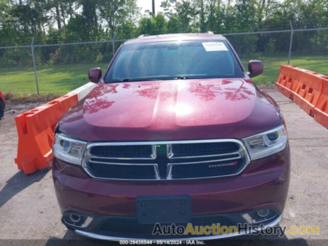 DODGE DURANGO SXT AWD, 1C4RDJAG8JC222119