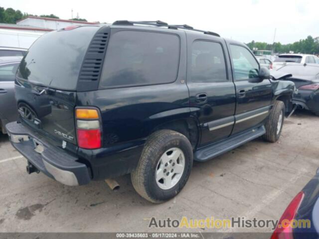 CHEVROLET TAHOE LT, 1GNEK13T74J279689