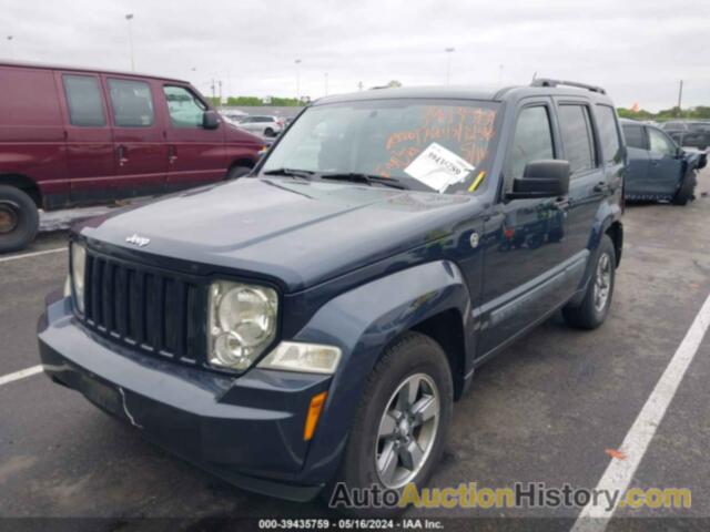 JEEP LIBERTY SPORT, 1J8GN28K08W105415