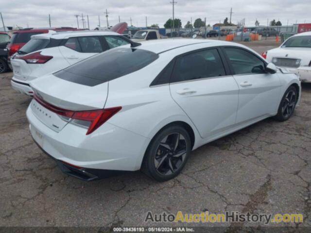 HYUNDAI ELANTRA LIMITED, 5NPLP4AGXMH023371