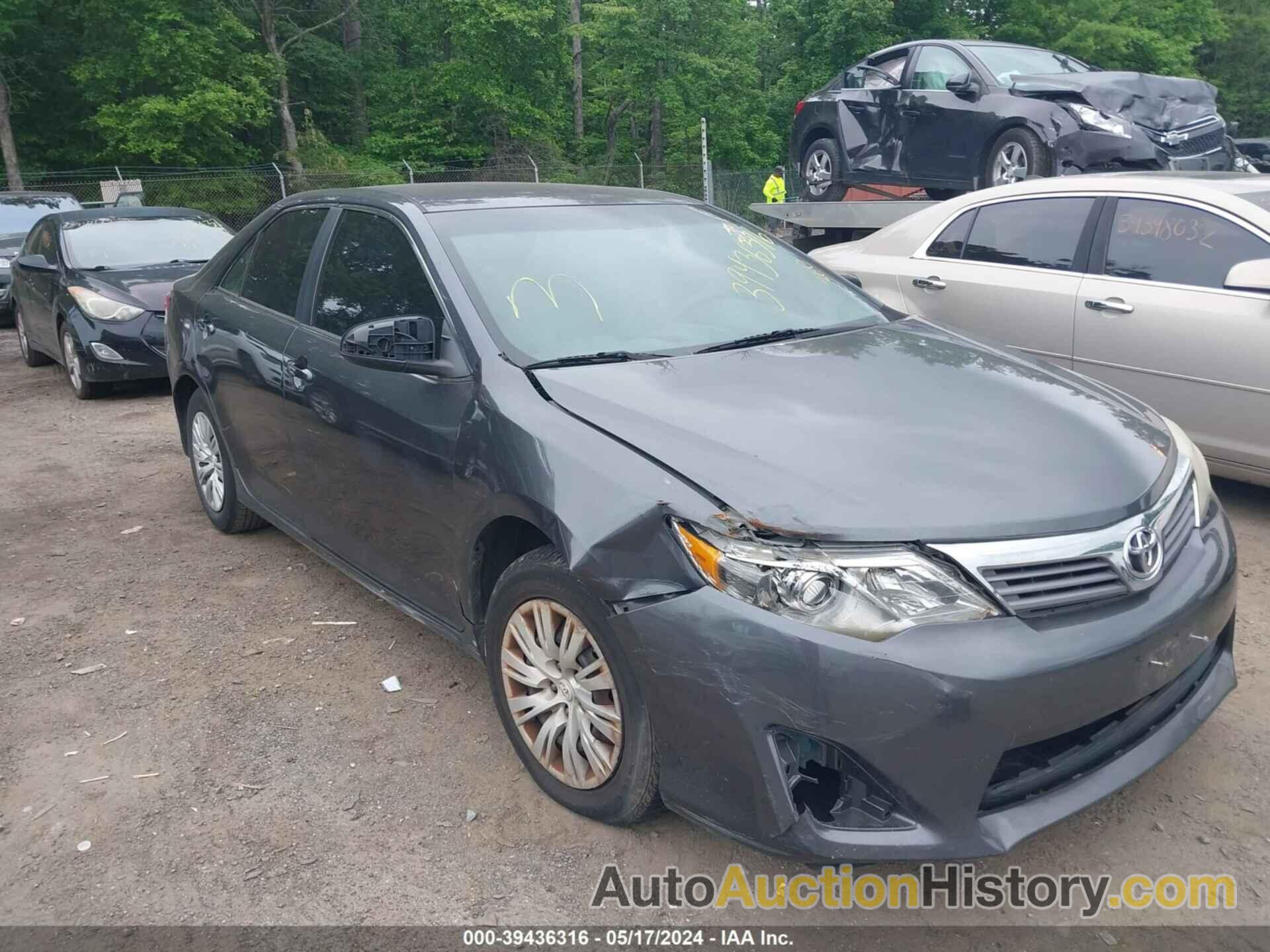 TOYOTA CAMRY L, 4T1BF1FK4CU516747