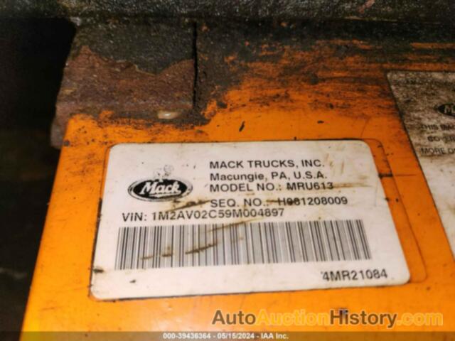 MACK 600 MRU600, 1M2AV02C59M004897