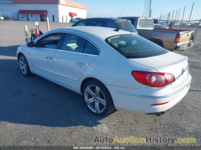 VOLKSWAGEN CC LUX, WVWHN7AN8CE517397