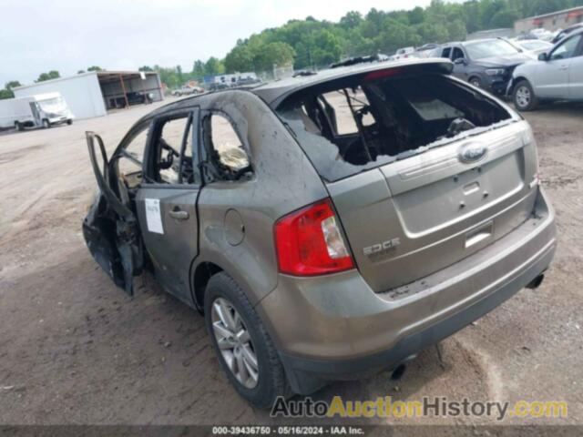 FORD EDGE SEL, 2FMDK3J92DBC95533