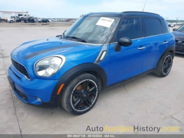 MINI COUNTRYMAN COOPER S, WMWZC3C50EWP27194