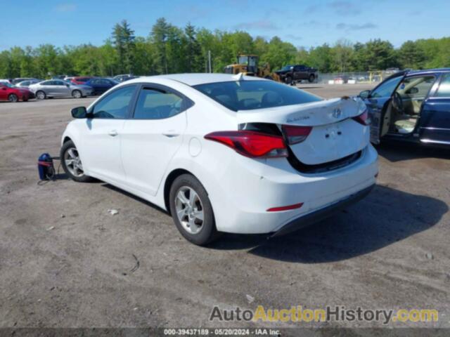 HYUNDAI ELANTRA SE, 5NPDH4AEXFH576220