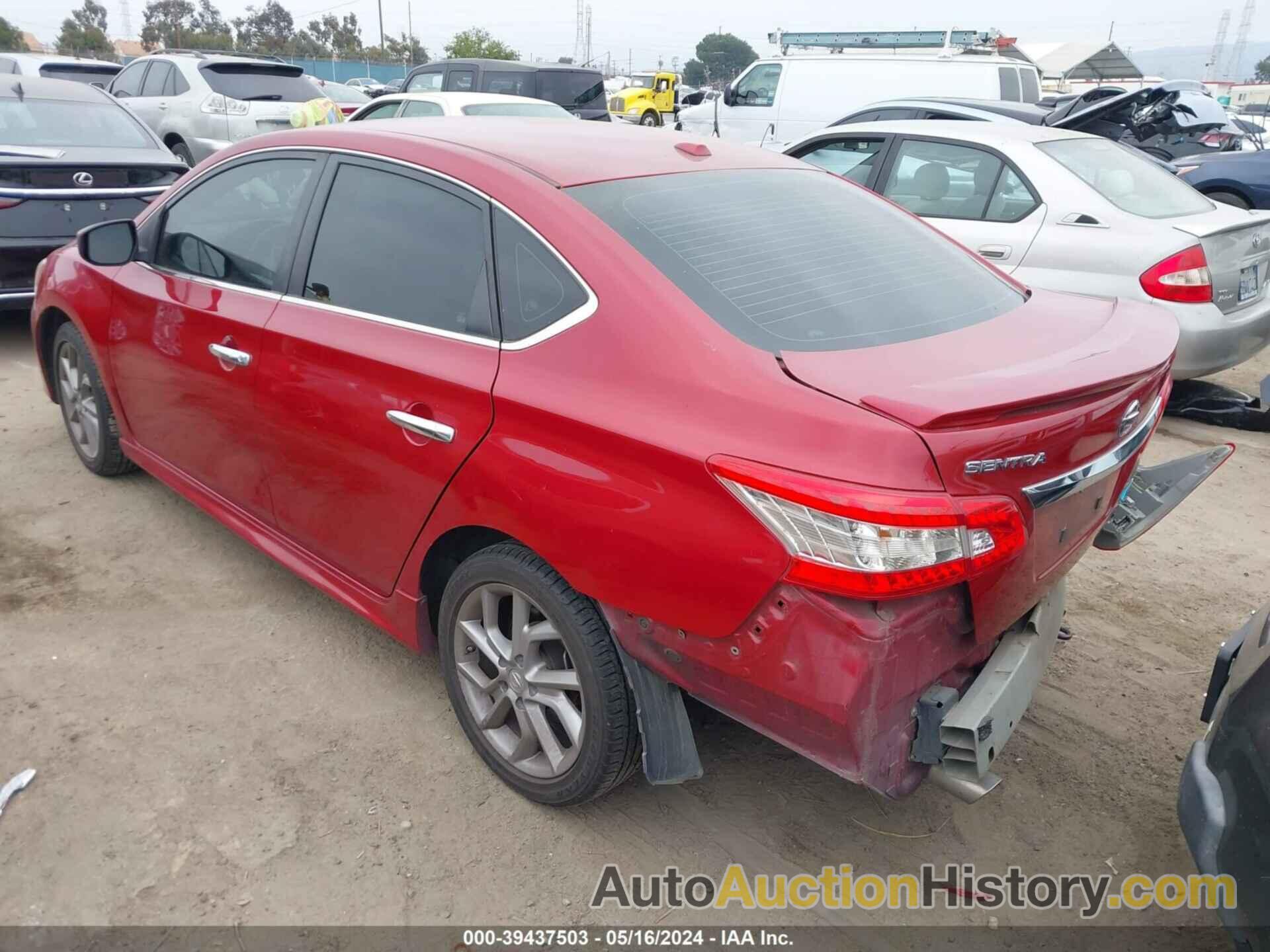 NISSAN SENTRA SR, 3N1AB7AP5DL627971