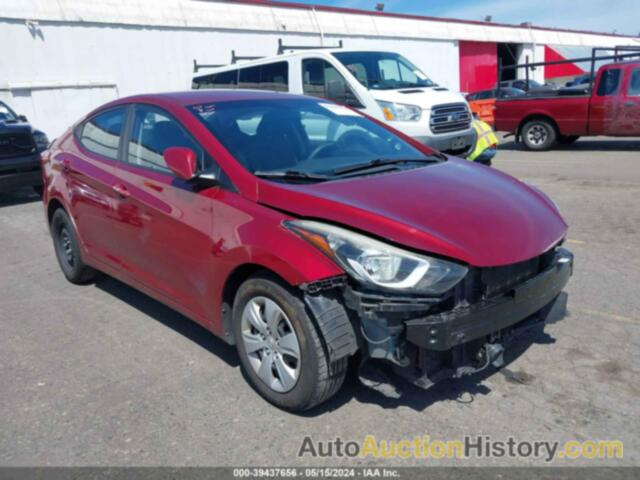 HYUNDAI ELANTRA SE, 5NPDH4AE0GH750183