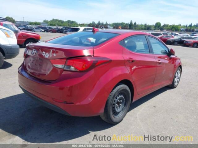 HYUNDAI ELANTRA SE, 5NPDH4AE0GH750183