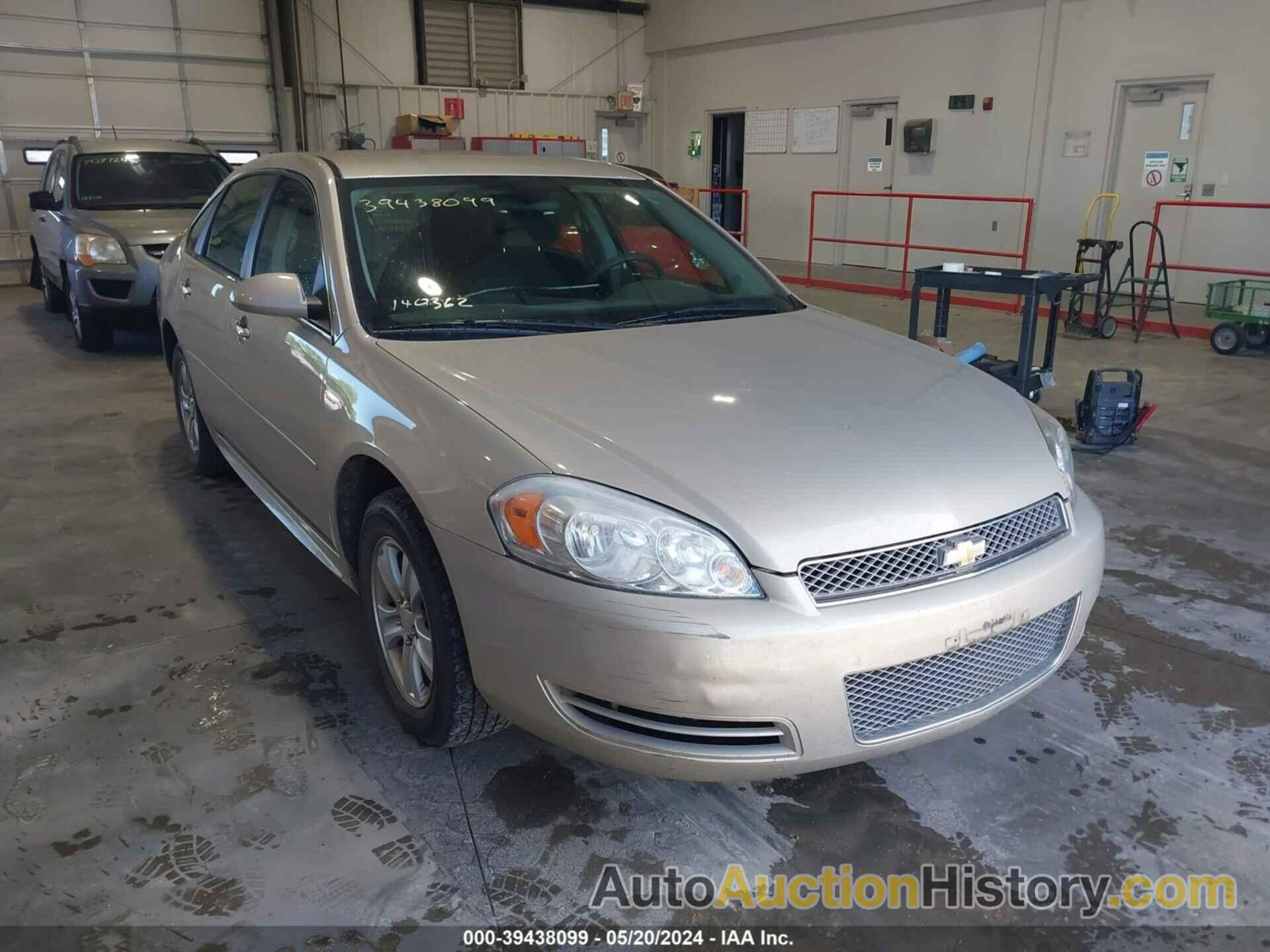 CHEVROLET IMPALA LS, 2G1WF5E30C1307257