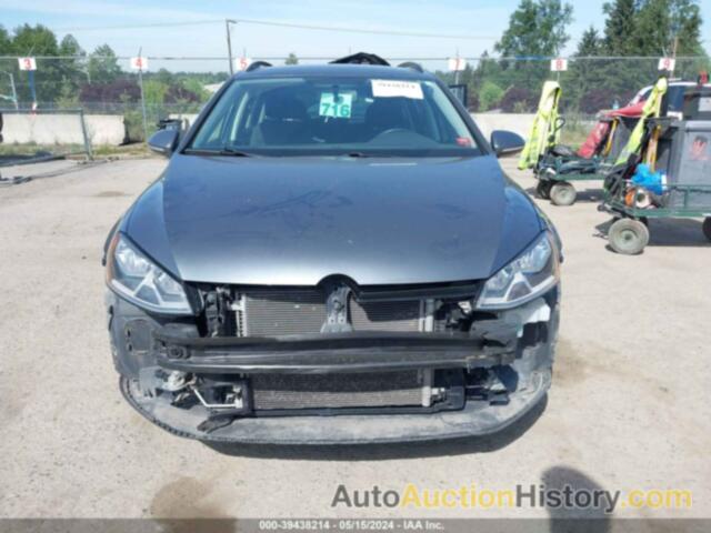 VOLKSWAGEN GOLF SPORTWAGEN TSI S/TSI SE/TSI SEL, 3VWC17AU4HM531857