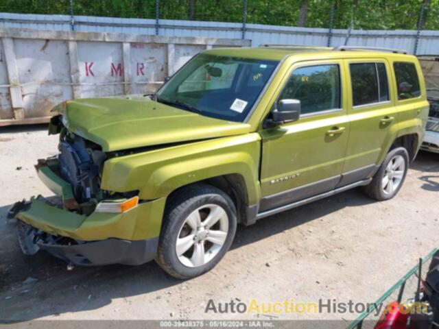 JEEP PATRIOT LATITUDE, 1C4NJRFB4CD604759