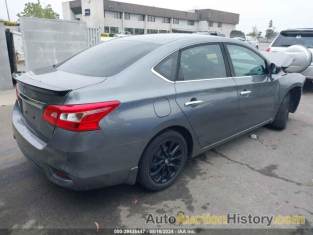 NISSAN SENTRA S, 3N1AB7AP6JY236519