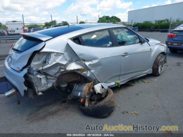 HYUNDAI VELOSTER TURBO W/BLACK, KMHTC6AE5DU112790