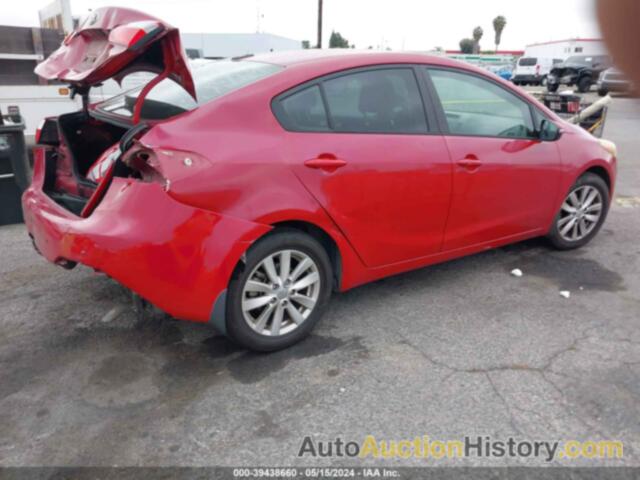 KIA FORTE LX, KNAFX4A6XE5079071