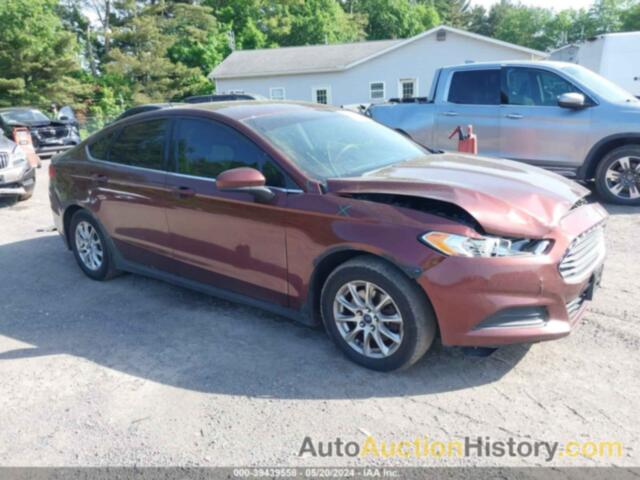 FORD FUSION S, 3FA6P0G72FR242991