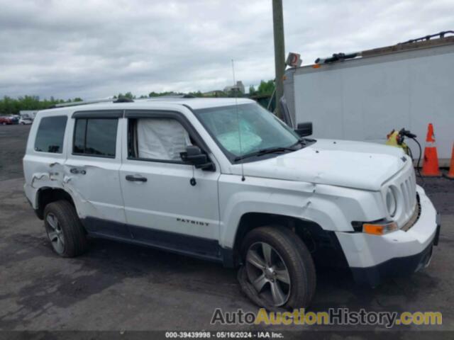 JEEP PATRIOT HIGH ALTITUDE 4X4, 1C4NJRFB9HD109268