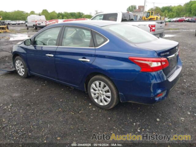 NISSAN SENTRA S, 3N1AB7AP3GY247261