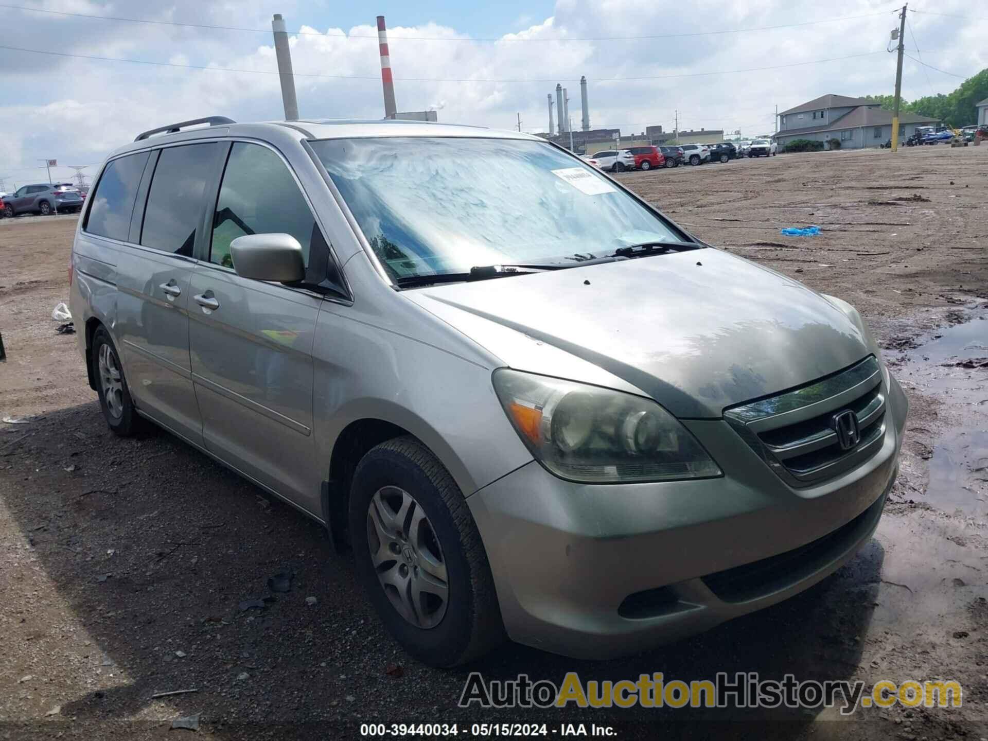 HONDA ODYSSEY EX-L, 5FNRL38707B138389