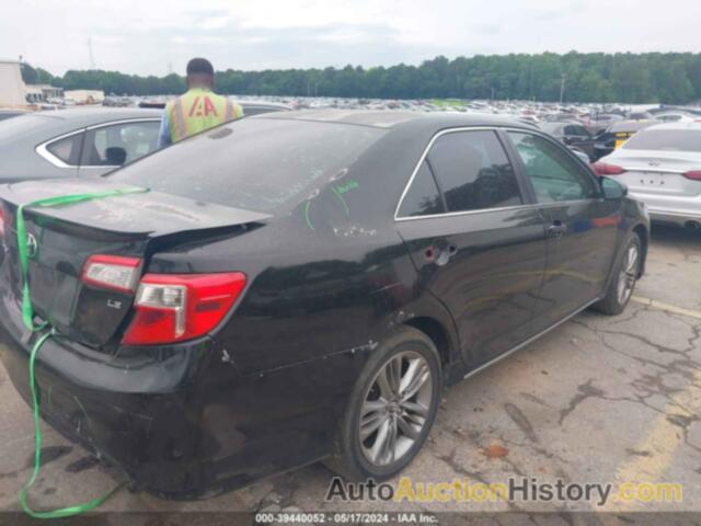 TOYOTA CAMRY SE/LE/XLE, 4T1BF1FK6CU167963