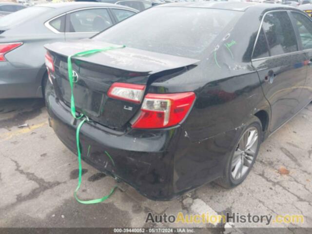 TOYOTA CAMRY SE/LE/XLE, 4T1BF1FK6CU167963