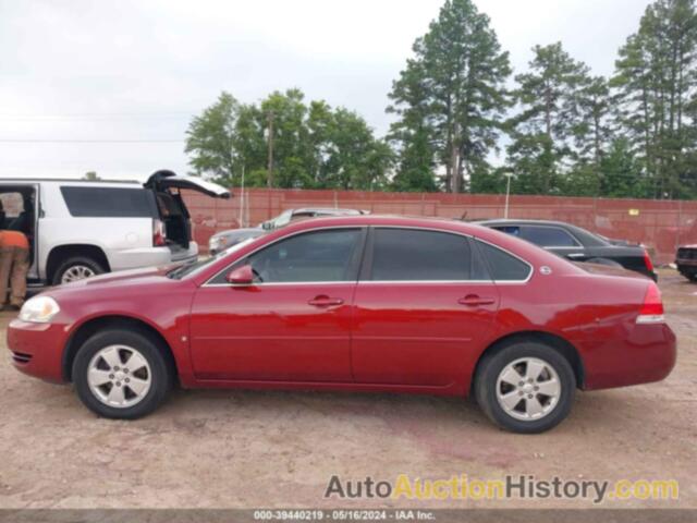 CHEVROLET IMPALA LT, 2G1WT58K781342574