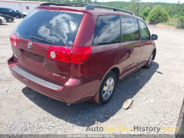 TOYOTA SIENNA LE, 5TDKK4CC7AS299033