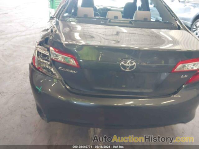 TOYOTA CAMRY LE, 4T4BF1FK1CR235768
