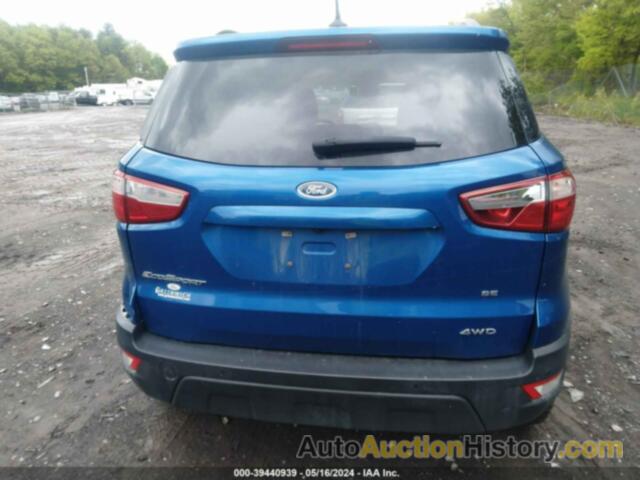 FORD ECOSPORT SE, MAJ6S3GL4KC298310