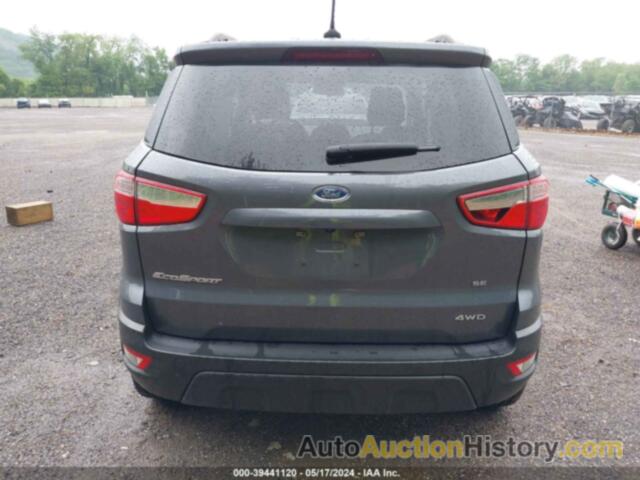 FORD ECOSPORT SE, MAJ6S3GL5KC294833