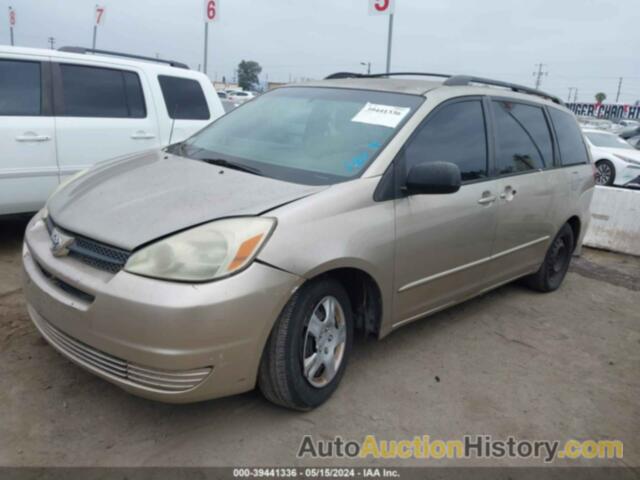 TOYOTA SIENNA LE, 5TDZA23C94S169605