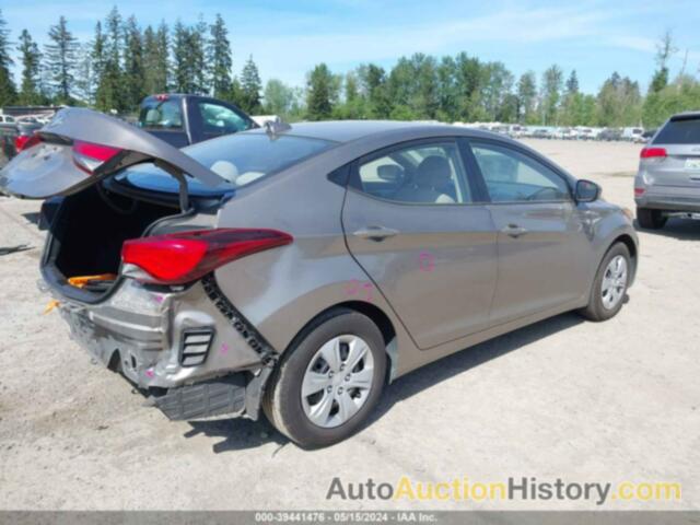 HYUNDAI ELANTRA SE, 5NPDH4AE7GH785223