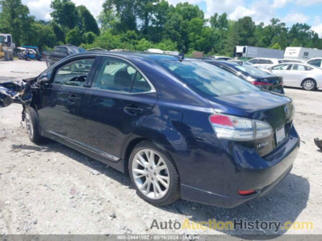 LEXUS HS 250H PREMIUM, JTHBB1BA7A2012570