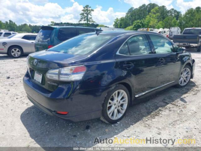 LEXUS HS 250H PREMIUM, JTHBB1BA7A2012570