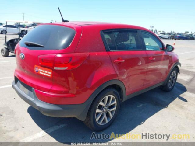 KIA SPORTAGE LX, KNDPBCACXF7756437