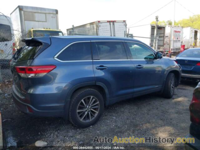 TOYOTA HIGHLANDER XLE, 5TDJZRFH4KS953824