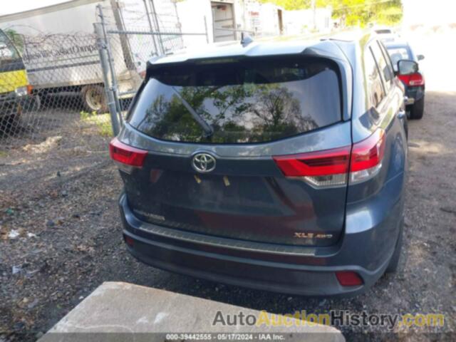 TOYOTA HIGHLANDER XLE, 5TDJZRFH4KS953824