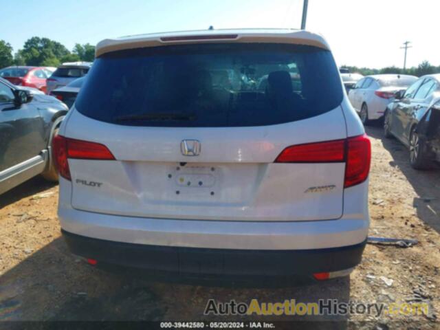 HONDA PILOT EXL, 5FNYF6H50GB083834