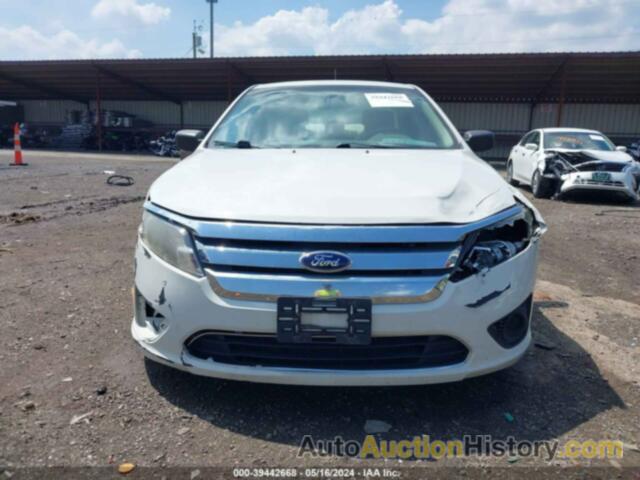 FORD FUSION S, 3FAHP0GA6CR291613