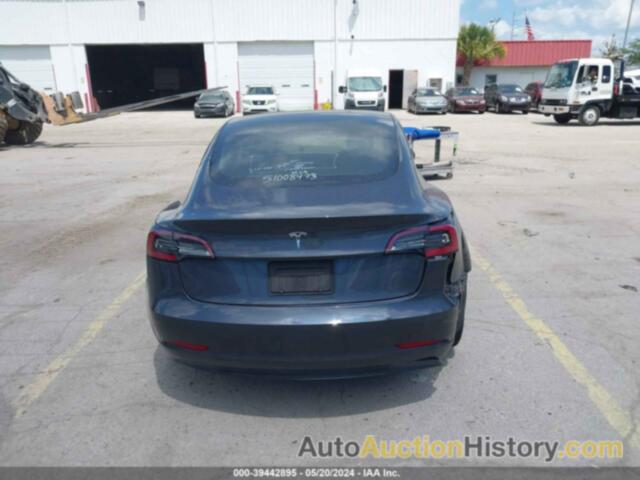 TESLA MODEL 3 REAR-WHEEL DRIVE, 5YJ3E1EA0PF431844