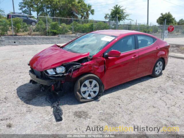 HYUNDAI ELANTRA SE, KMHDH4AE8GU648616