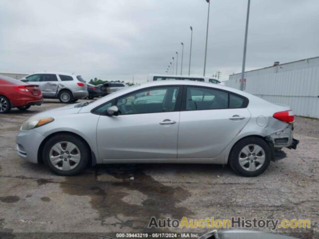 KIA FORTE LX, KNAFX4A68F5328114